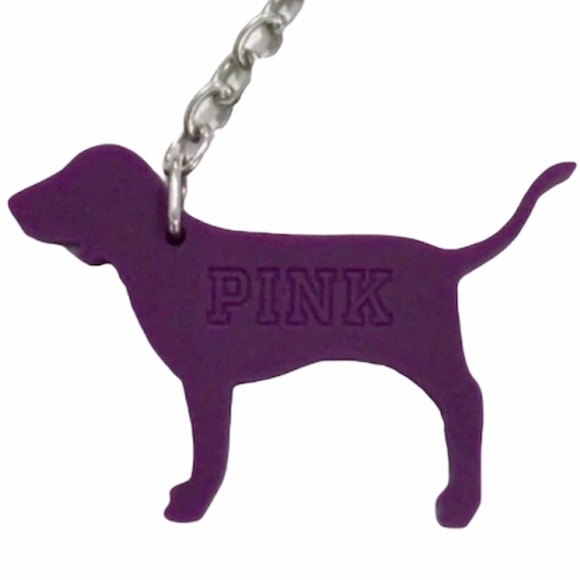PINK VS Lip Balm Mini Dog Keychain - Picture 2 of 2